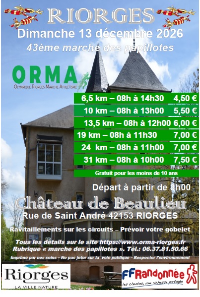 Marche des Papillotes - Riorges