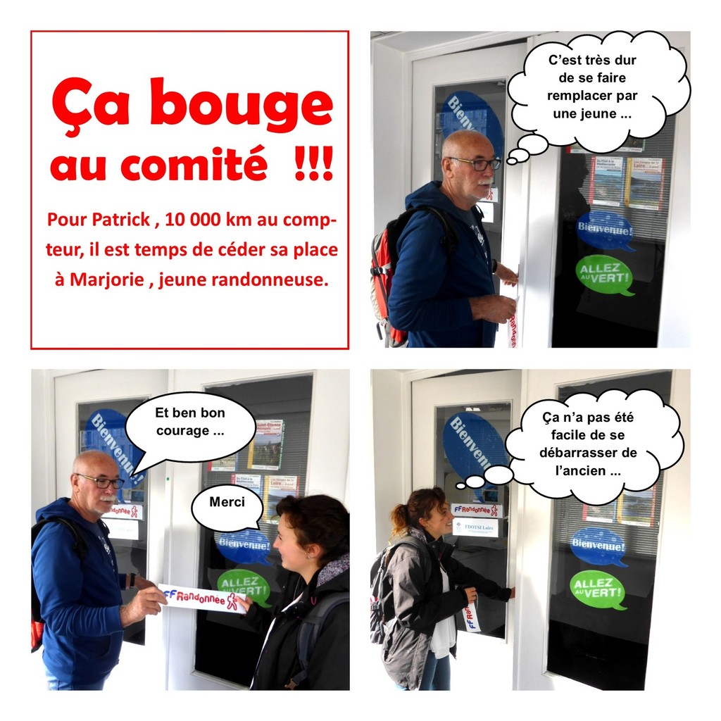 Passage de relais chez les salariés du comité !