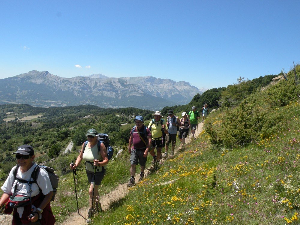 182 ligériens en séjour rando dans les Hautes-Alpes