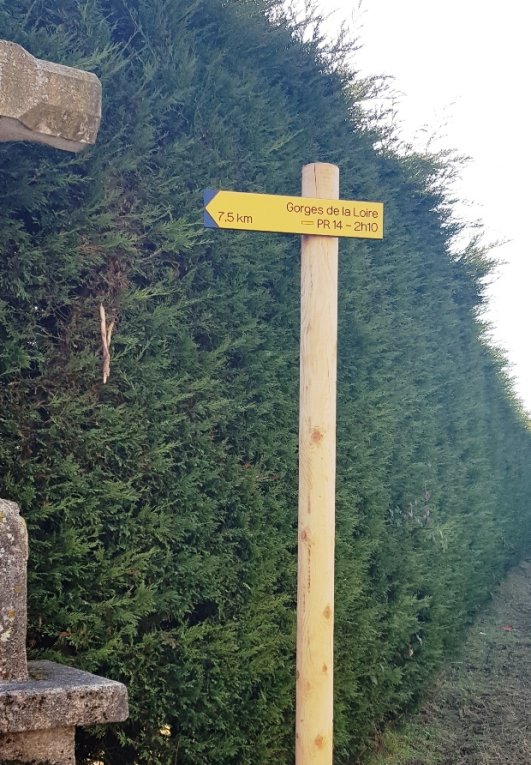 Gorges de la Loire : zoom sur la signalétique...
