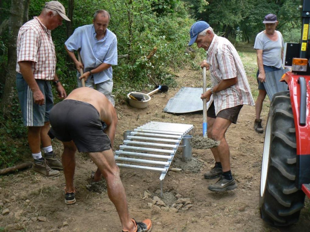 Pélussin : le sentier du Tacot inauguré