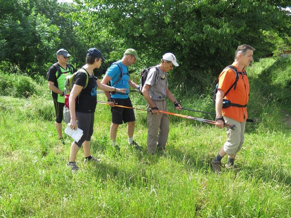 Stage de formation animateur marche nordique à Moulin-Chérier.