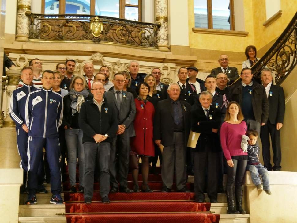 Robert Lotissier, médaillé Jeunesse et Sport