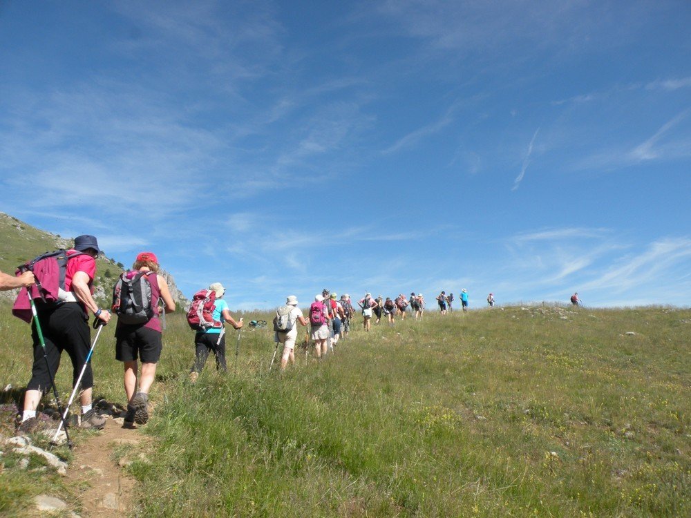 182 ligériens en séjour rando dans les Hautes-Alpes