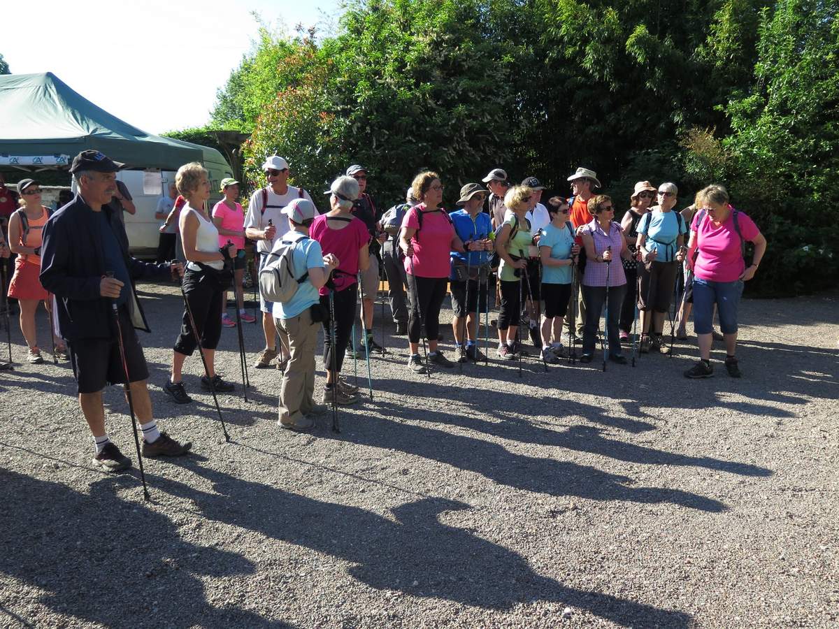 2ème rassemblement marche nordique à Charlieu