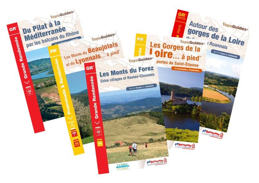 Les topoguides de rando, des idées cadeaux...