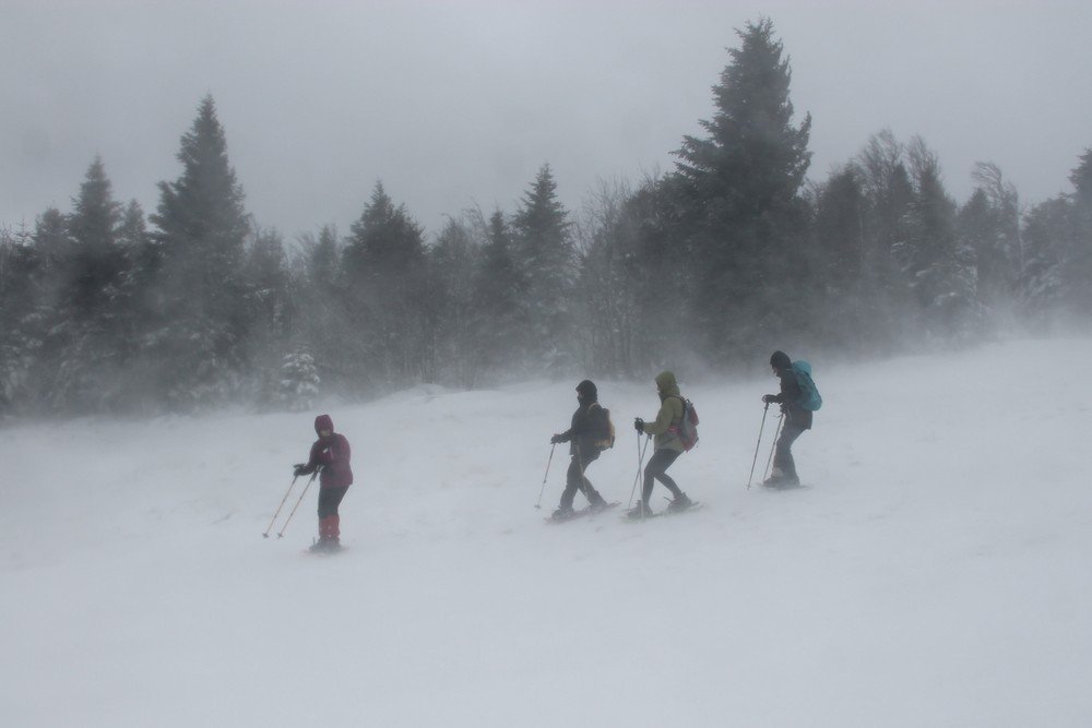 Rando-raquettes des Jasseries, "météo-dépendant"