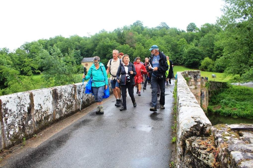 121 marcheurs au séjour du comité à Najac
