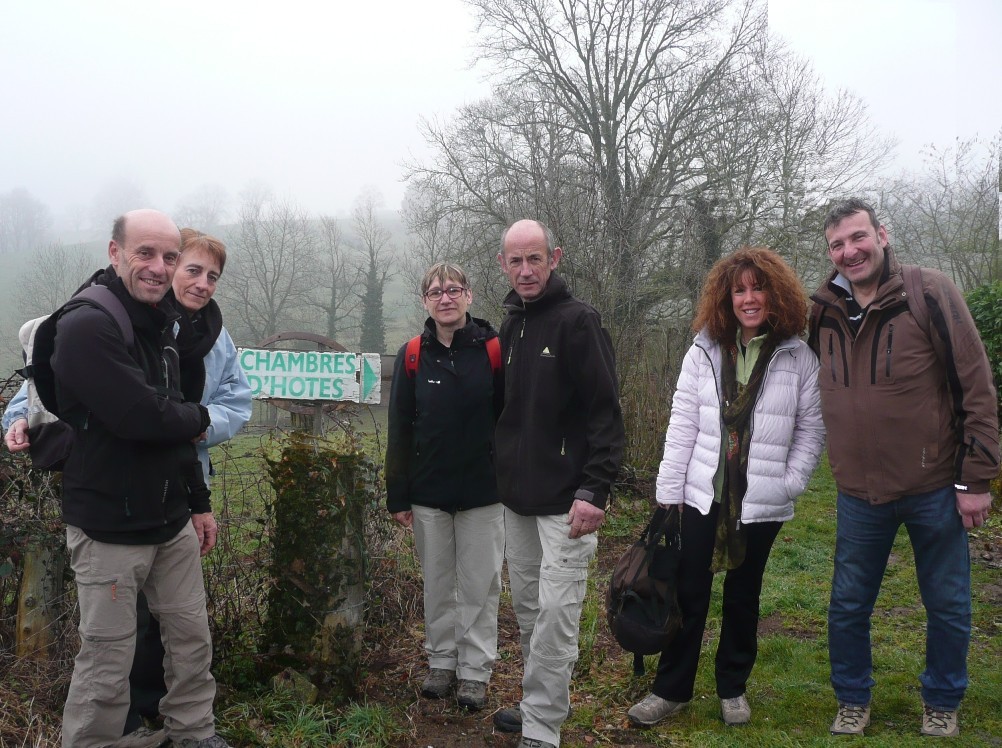 Une première lors d'une rando-campagnarde...