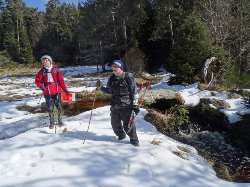 Peinture fraîche sur la variante du GR® 3...