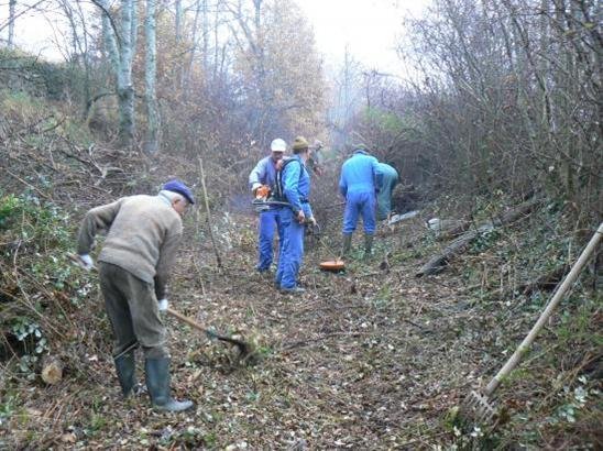 Pélussin : le sentier du Tacot inauguré
