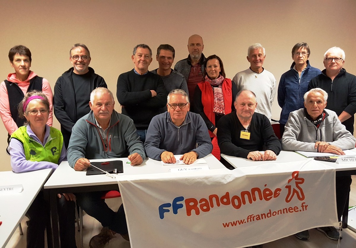 Marche nordique : 13 stagiaires formés en 2018