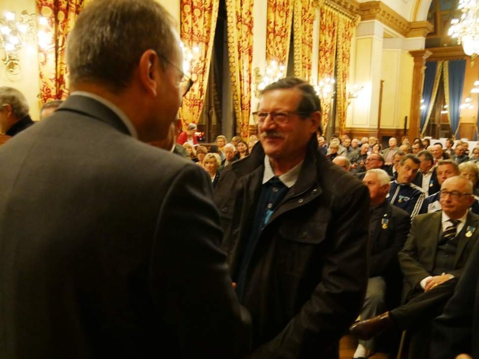 Robert Lotissier, médaillé Jeunesse et Sport