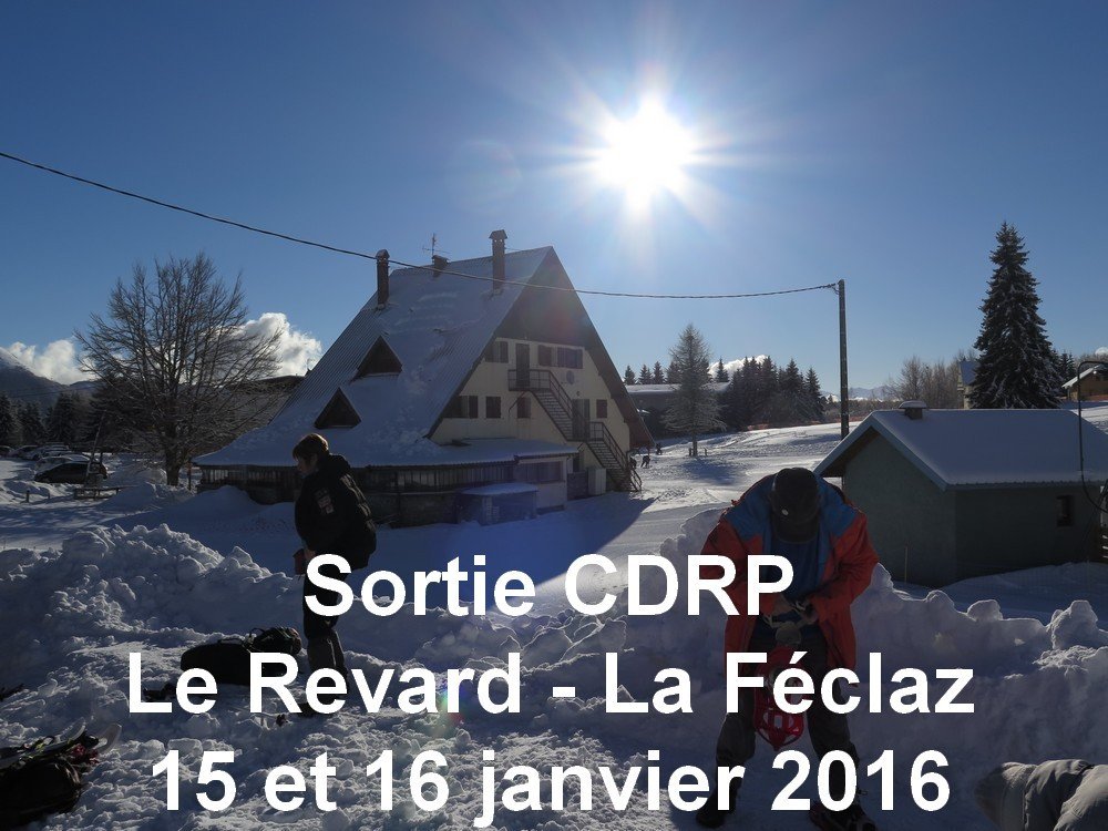 Sortie raquettes Le Revard – la Féclaz (73)