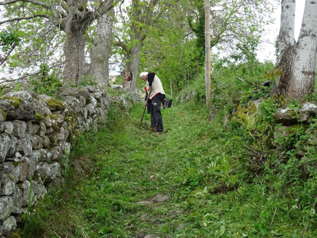 Variante du GR® 3 : les chantiers du printemps