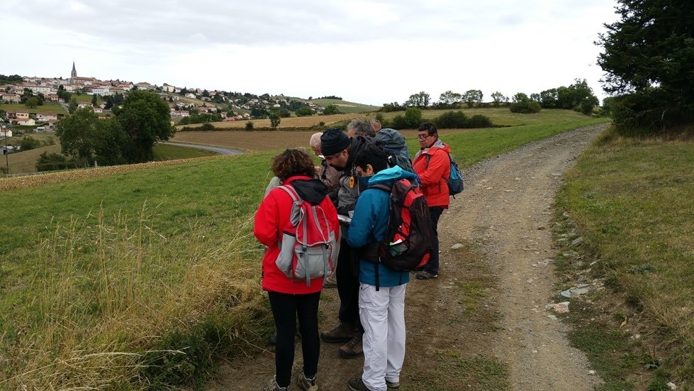 17 stagiaires formés à la lecture de carte...