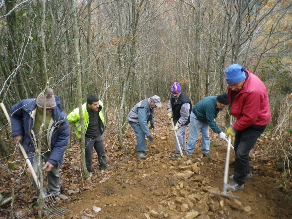 Coopération marcheurs-commune pour un chemin