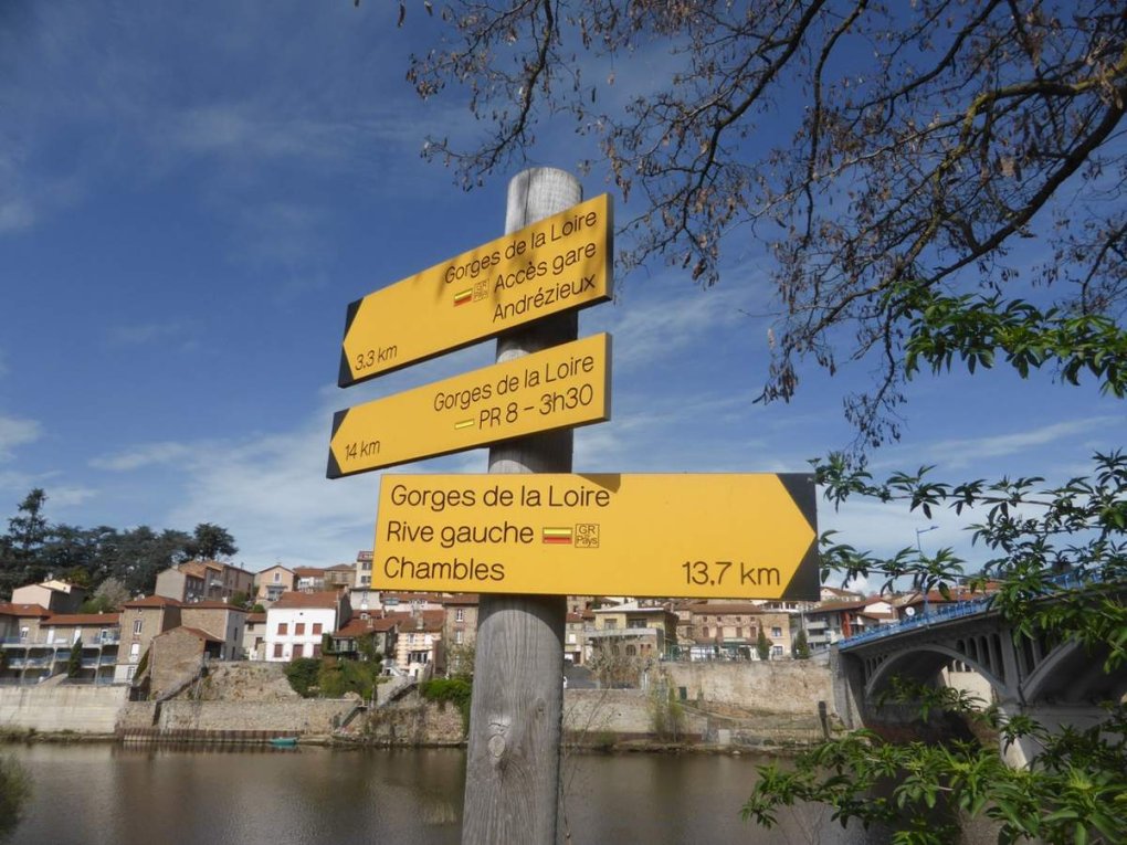 Gorges de la Loire : zoom sur la signalétique...