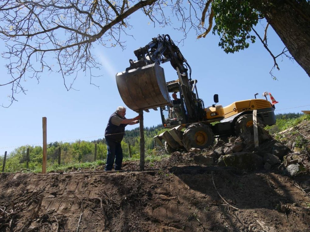 Mon chemin j'y tiens... : chantier sur le Monorail