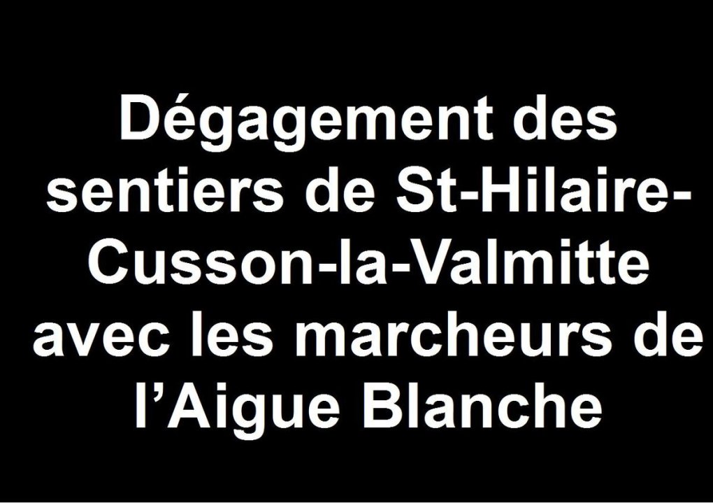 Branches cassées : les travaux continuent...