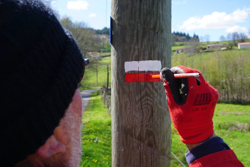 Variante du GR® 3 : les chantiers du printemps