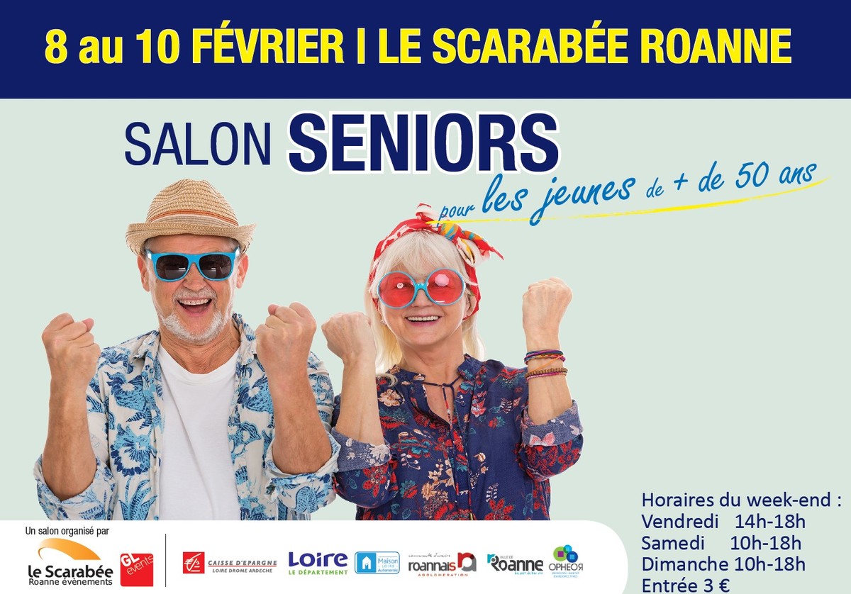 Rendez-vous au salon seniors du Roannais…