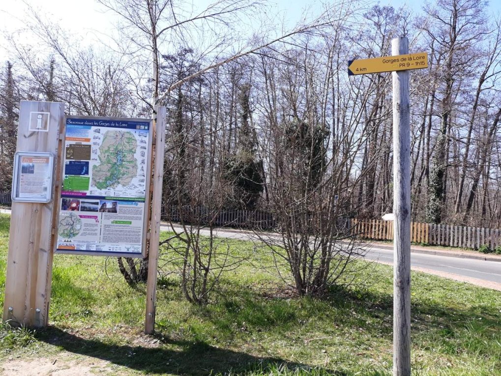 Gorges de la Loire : zoom sur la signalétique...