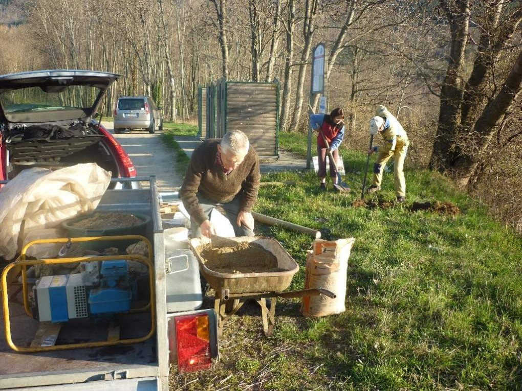 Pélussin : le sentier du Tacot inauguré