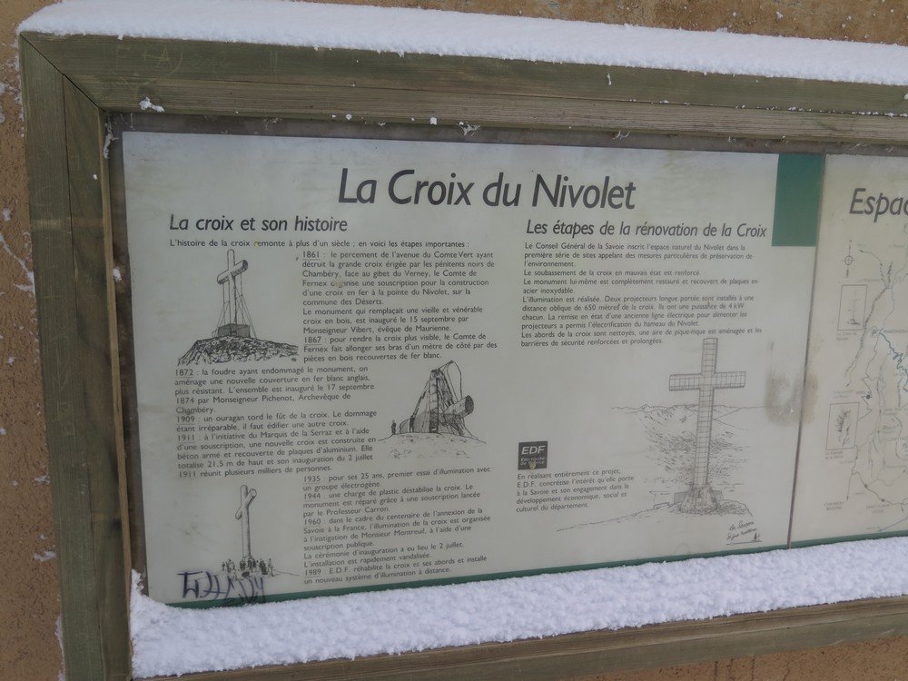 Sortie raquettes Le Revard - la Féclaz (73)