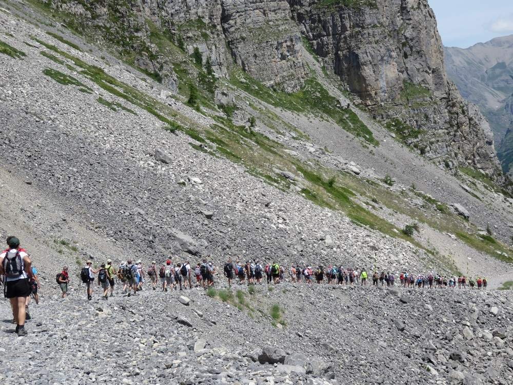 182 ligériens en séjour rando dans les Hautes-Alpes
