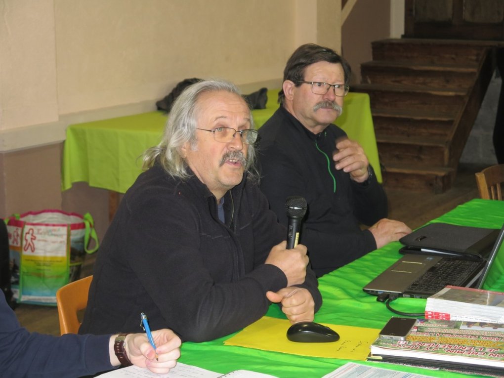 Réunion commission sentiers à St-Barthémy-Lestra