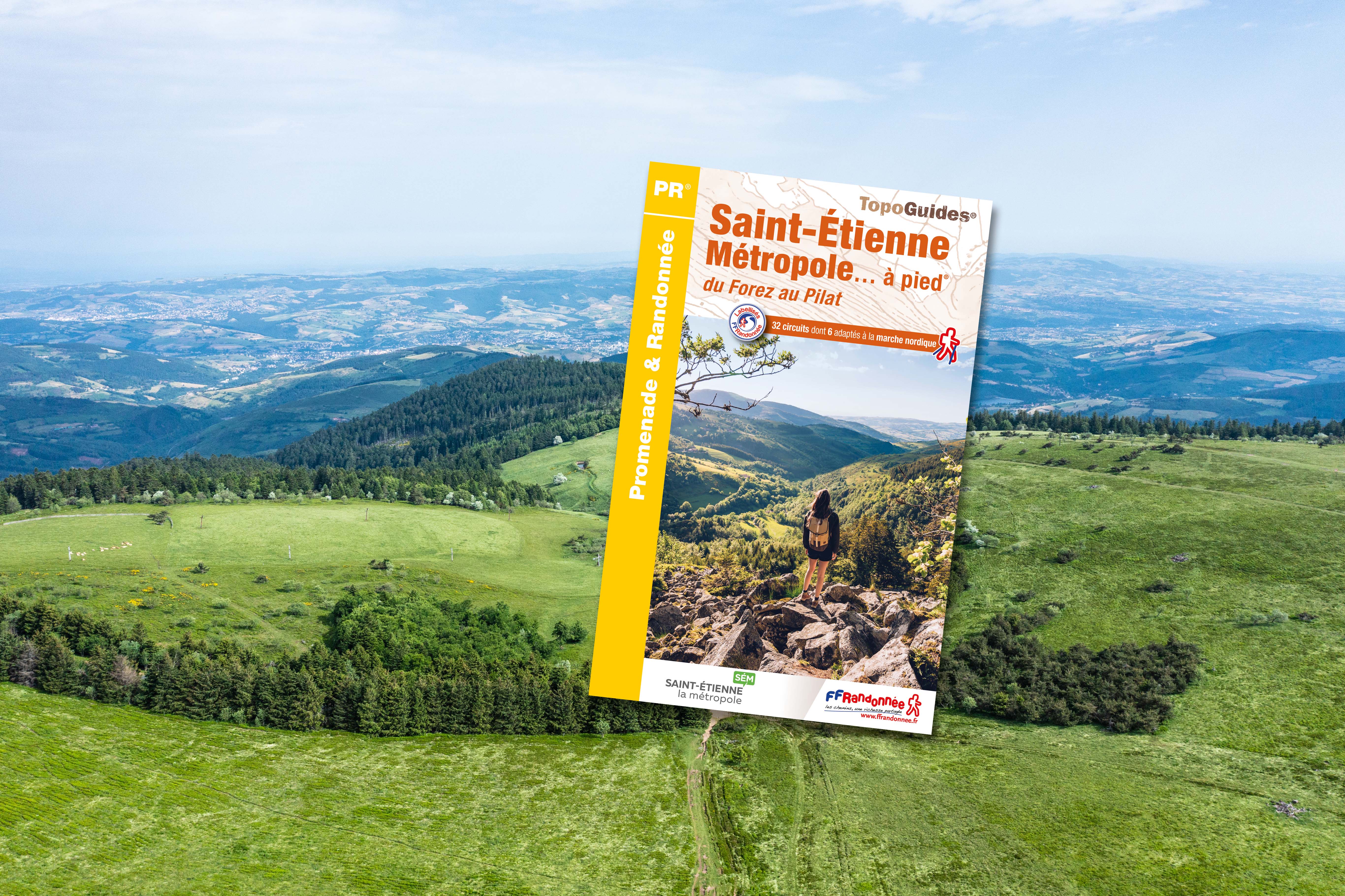 Nouvelle édition du topoguide « Saint-Étienne Métropole à pied »