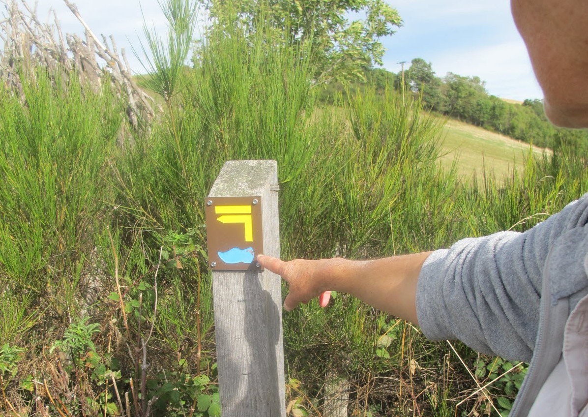 Il a testé des circuits de rando pour le Progrès